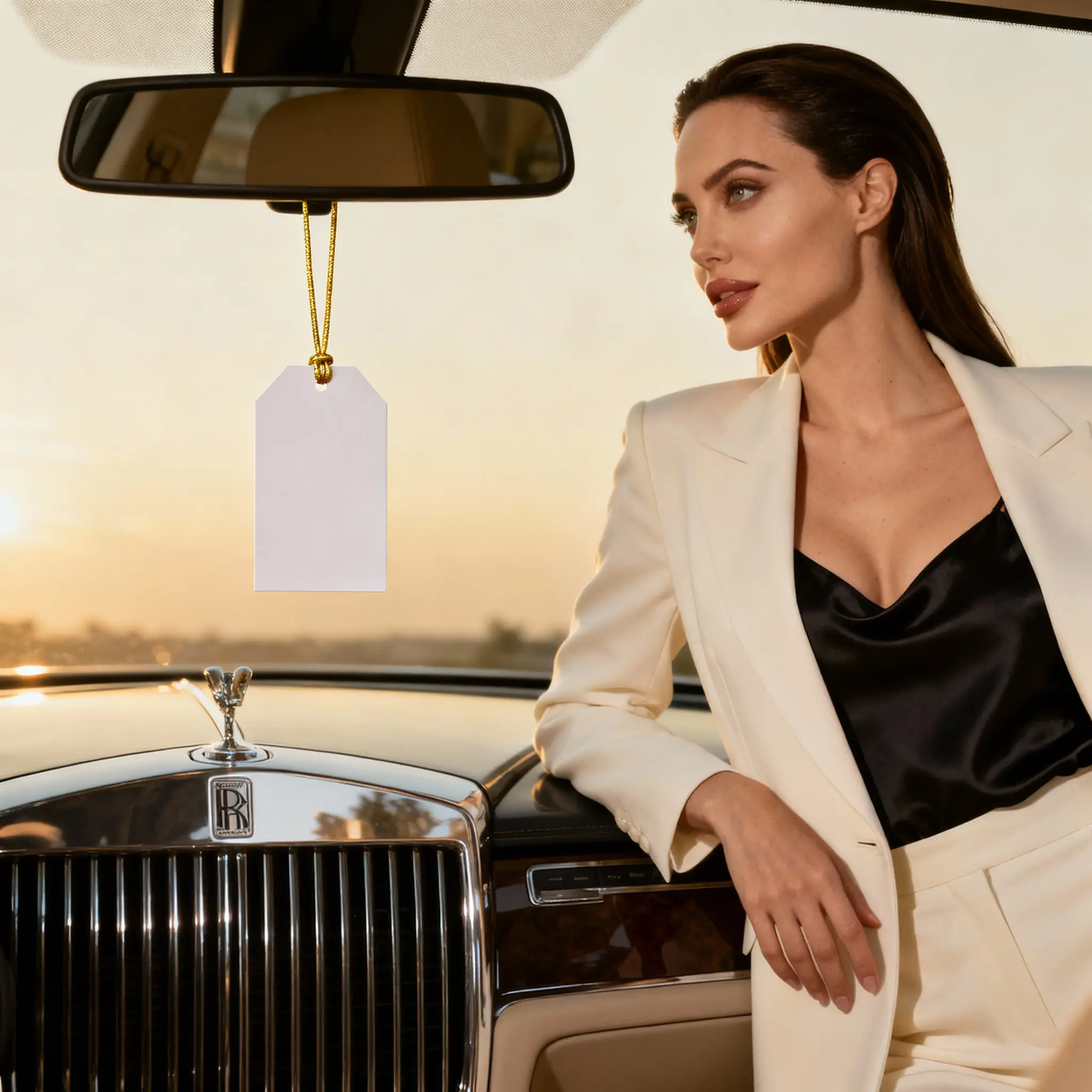 Autoduftspender als kreatives Modul, bereit für die Werbung﻿﻿