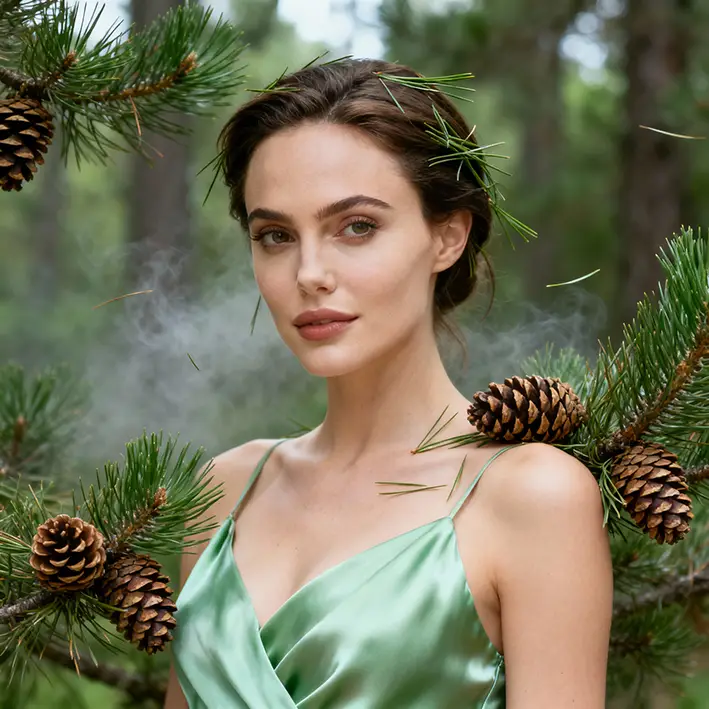 Custom car air freshener with Pine essence: natural fragrance inspired by the freshness of the woods, gives the cabin a revitalizing and long-lasting aroma for a pleasant and regenerating trip.